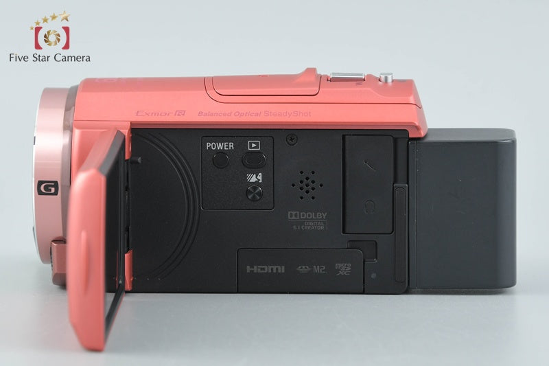 SONY HANDYCAM HDR-CX535 Pink Video Camcorder [Japanese Language Only]