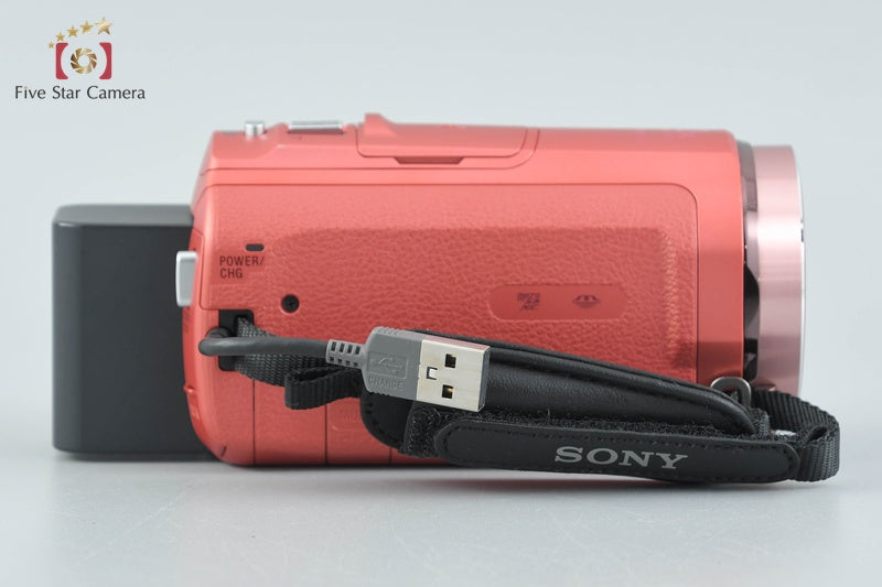 SONY HANDYCAM HDR-CX535 Pink Video Camcorder [Japanese Language Only]