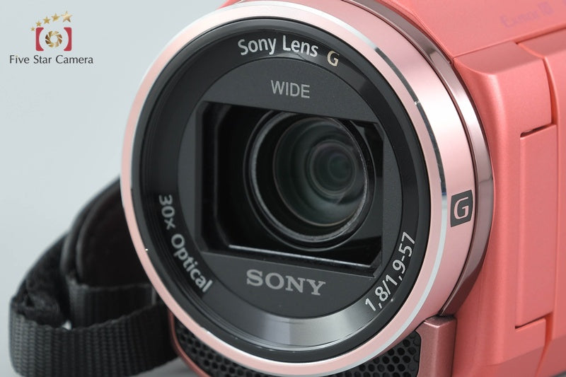 SONY HANDYCAM HDR-CX535 Pink Video Camcorder [Japanese Language Only]