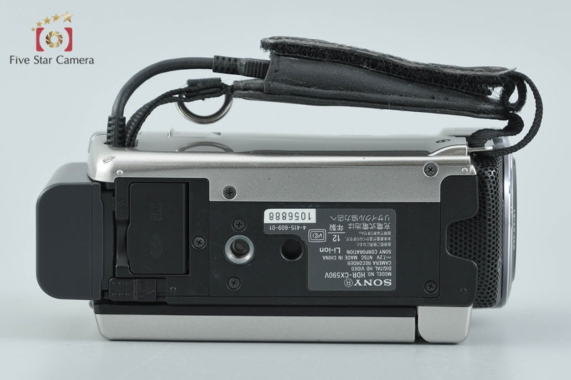 Sony HANDYCAM HDR-CX590V Silver Video Camcorder [Japanese Language Only]