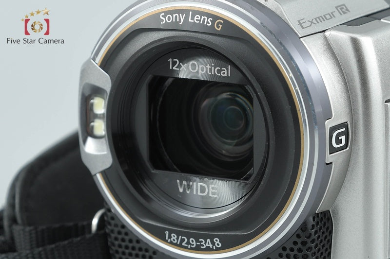 Sony HANDYCAM HDR-CX590V Silver Video Camcorder [Japanese Language Only]