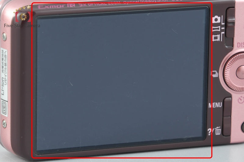 Sony Cyber-shot DSC-WX7 Pink 16.2 MP Digital Camera [Japanese Language Only]