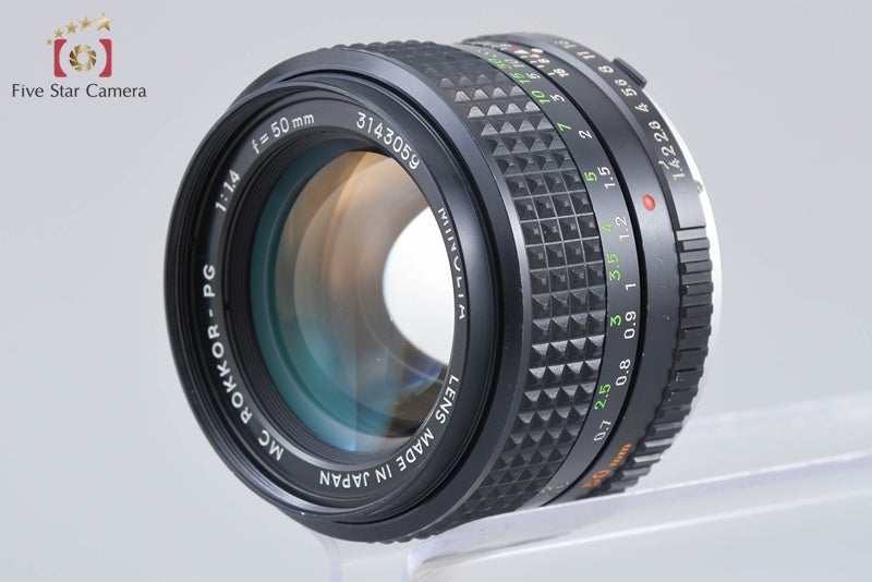Minolta MC ROKKOR-PG 50mm f/1.4