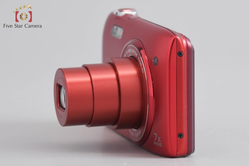 Nikon COOLPIX S3400 Red 20.1 MP Digital Camera