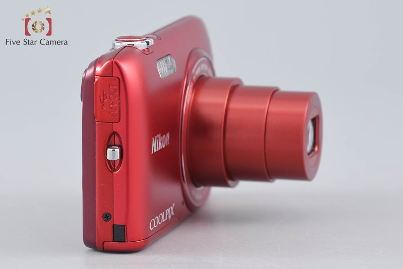 Nikon COOLPIX S3400 Red 20.1 MP Digital Camera