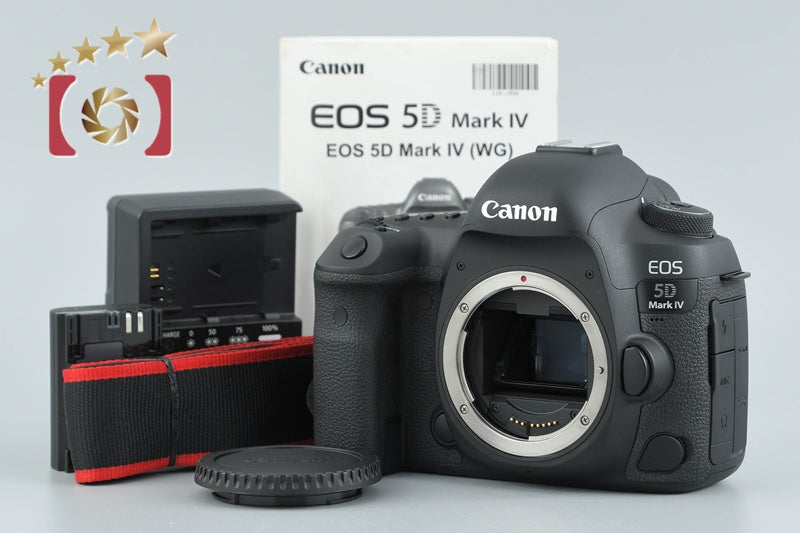 "Shutter count 5,132" Canon EOS 5D Mark IV 30.4 MP Full Frame Digital Camera