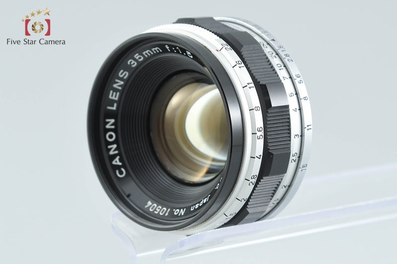 Canon 35mm f/1.5 L39 LTM Leica Thread Mount Lens
