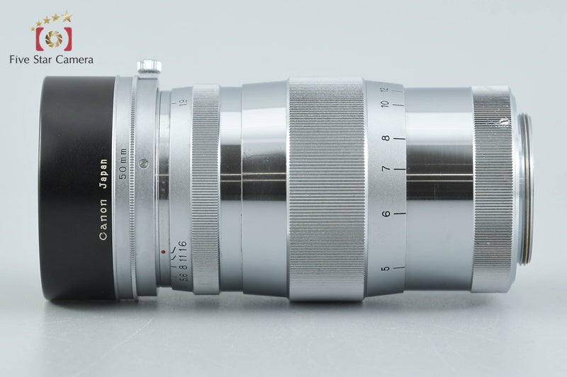 Canon 85mm f/1.9 L39 LTM Leica Thread Mount Lens w/ 85mm Viewfinder