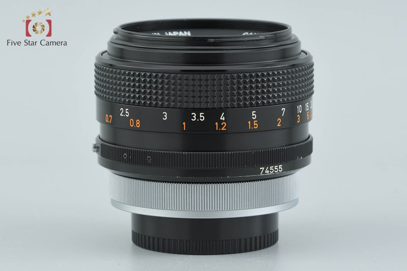 Canon FD 55mm f/1.2 S.S.C.