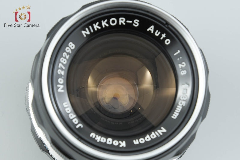 Nikon NIKKOR-S Auto 35mm f/2.8 Non Ai Lens