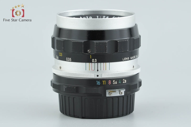 Nikon NIKKOR-S Auto 35mm f/2.8 Non Ai Lens