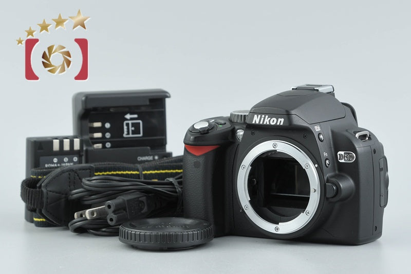 "Shutter count 3,167" Nikon D60 10.2MP Digital SLR Camera Body