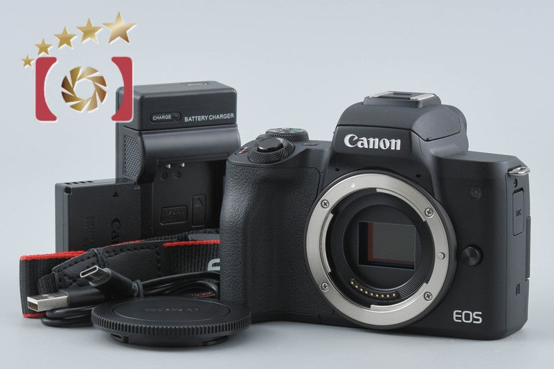 "Count 1,000" Canon EOS Kiss M / M50 Black 24.0 MP Digital Mirrorless Camera