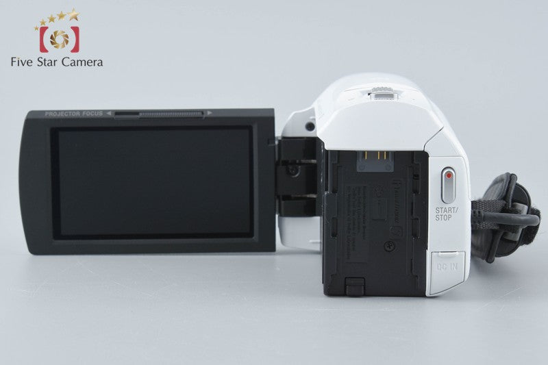 SONY HDR-PJ670 White Full HD Digital Camcorder [Multiple Languages]