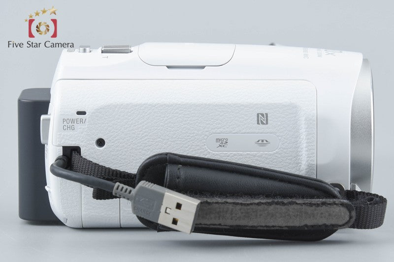 SONY HDR-PJ670 White Full HD Digital Camcorder [Multiple Languages]