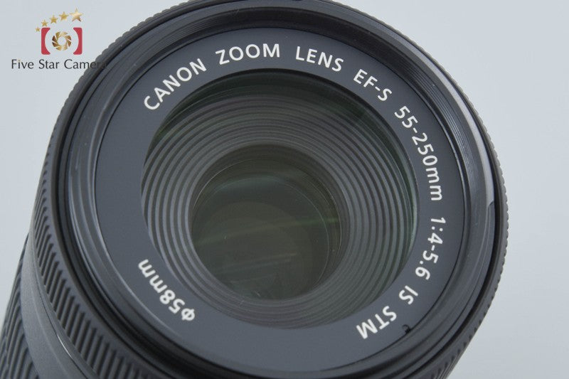 Canon EF-S 55-250mm f/4-5.6 IS STM