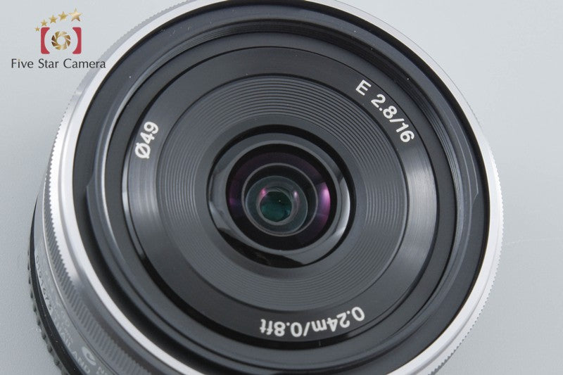 SONY E 16mm f/2.8 SEL16F28