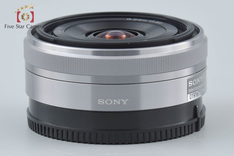SONY E 16mm f/2.8 SEL16F28