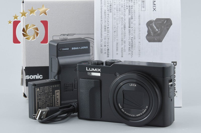 Panasonic LUMIX DC-TZ99 Black 20.3 MP Digital Camera w/ Box