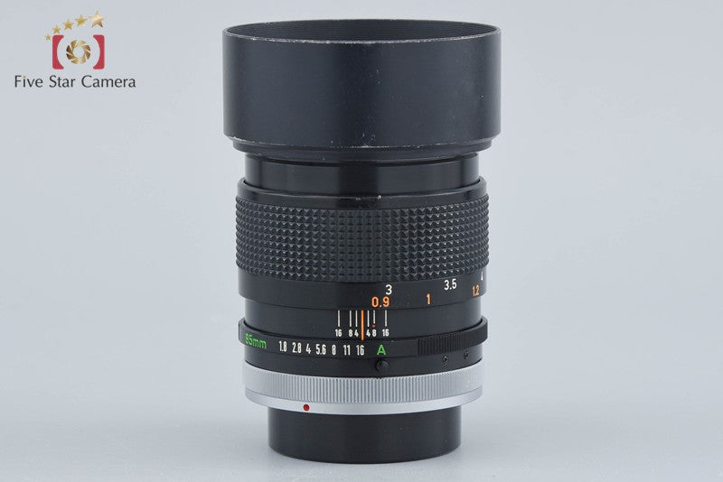 Canon FD 85mm f/1.8 S.S.C.
