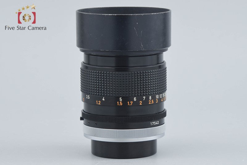 Canon FD 85mm f/1.8 S.S.C.