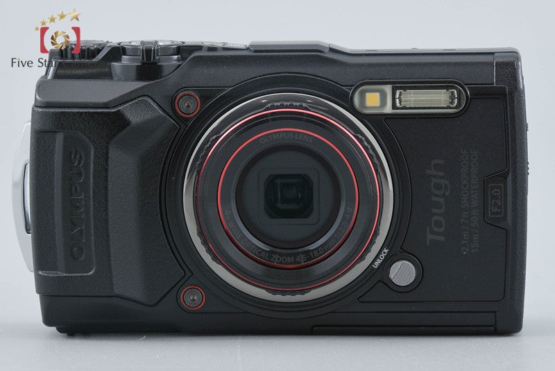"Count 1,433" Olympus Tough TG-6 Black 12.0 MP Waterproof Digital Camera w/ Box