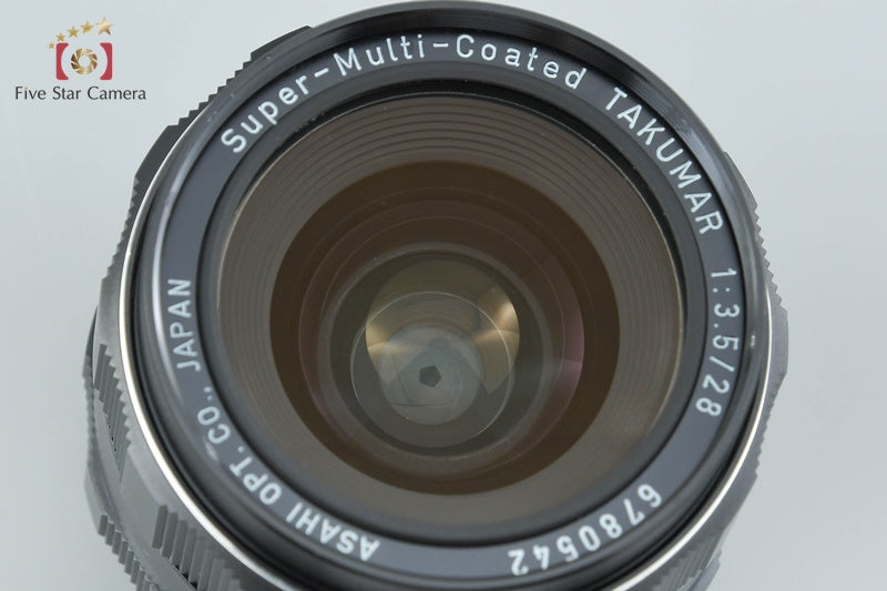Pentax SMC TAKUMAR 28mm f/3.5 M42 Mount Lens