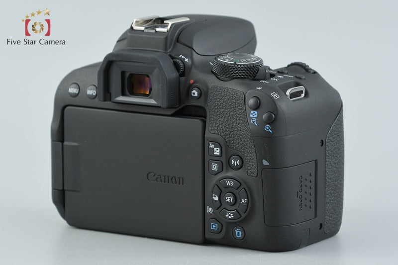 "Count 208" Canon EOS Kiss X9i / Rebel T7i / 800D 24.2 MP DSLR Camera Body