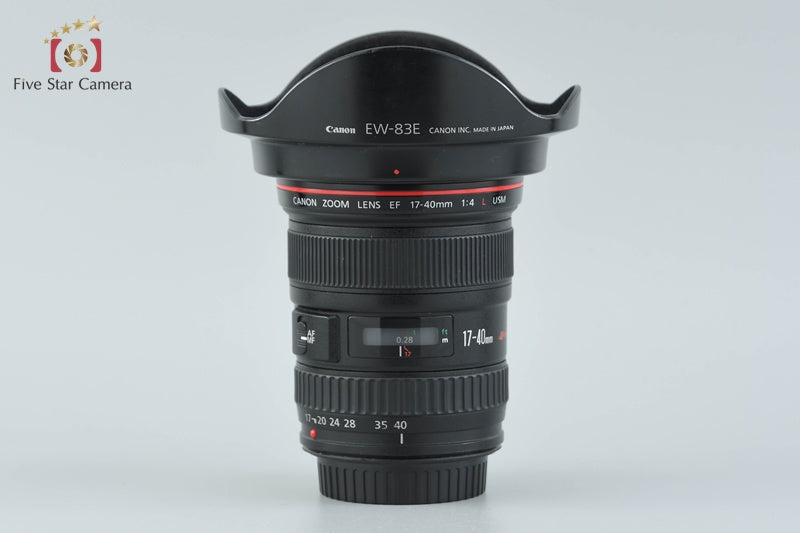 Canon EF 17-40mm f/4 L USM