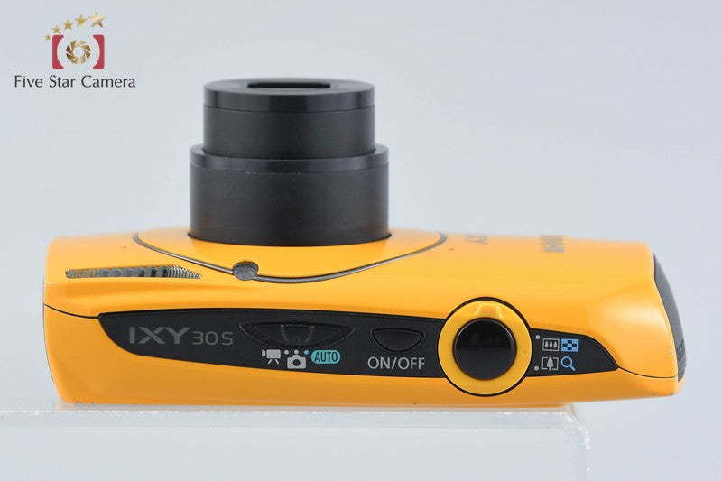 Canon IXY 30S Yellow 10.0 MP Digital Camera w/ Box