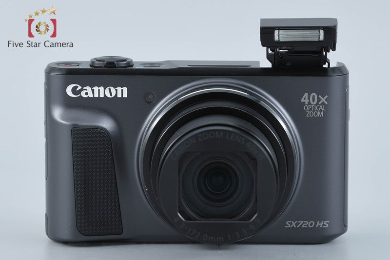 Canon PowerShot SX720 HS Black 20.3 MP Digital Camera w/ Box