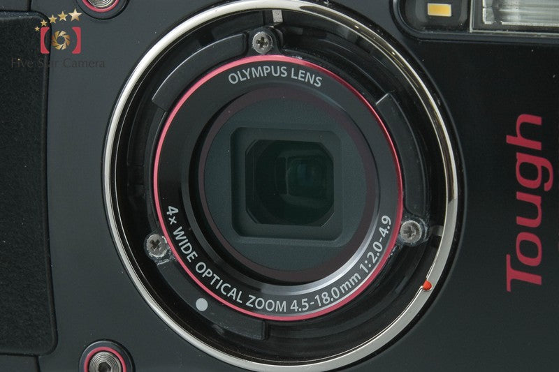 "Shutter count 2,814" Olympus STYLUS TG-4 Tough Black 16.0 MP Digital Camera