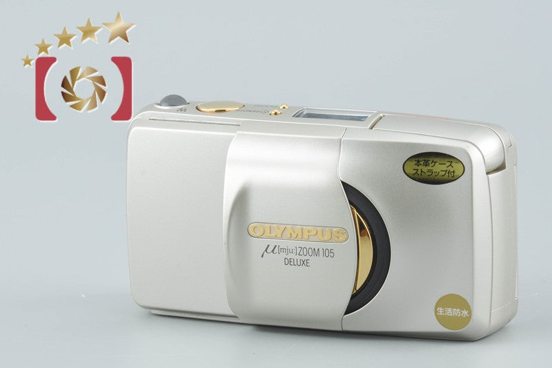 Olympus μ[mju:] ZOOM 105 DELUXE 35mm Point & Shoot Film Camera