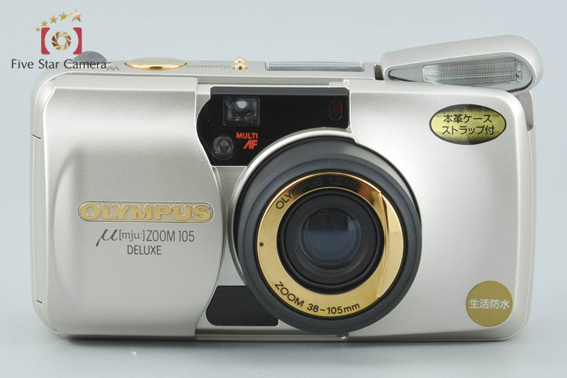 Olympus μ[mju:] ZOOM 105 DELUXE 35mm Point & Shoot Film Camera