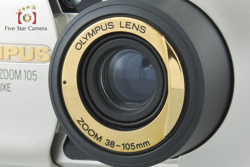 Olympus μ[mju:] ZOOM 105 DELUXE 35mm Point & Shoot Film Camera