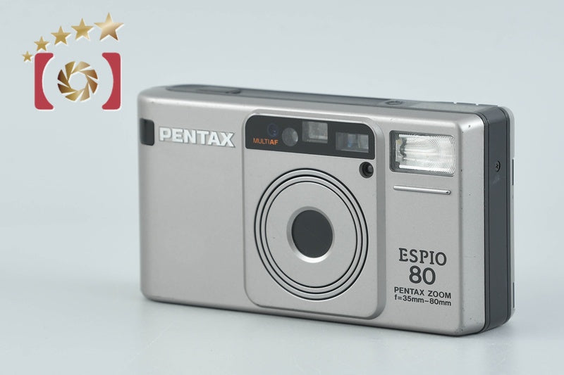 Pentax ESPIO 80 Silver 35mm Point & Shoot Film Camera
