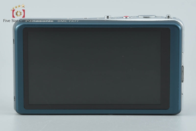 Panasonic LUMIX DMC-FX77 Blue 12.1 MP Digital Camera [Japanese Language Only]