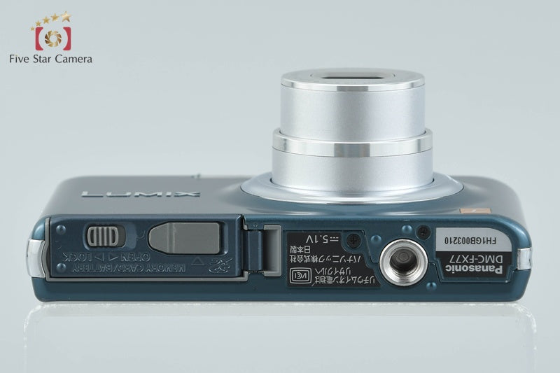 Panasonic LUMIX DMC-FX77 Blue 12.1 MP Digital Camera [Japanese Language Only]