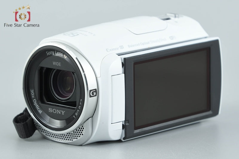 Sony Handycam HDR-CX670 White Digital HD Camcorder [Multiple Languages]