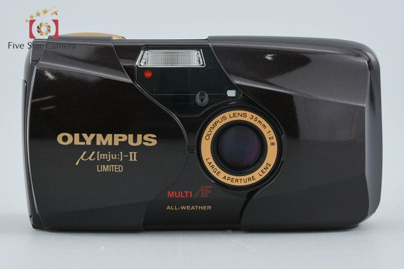 Olympus μ[mju:]-II LIMITED Special Edition 35mm Point & Shoot Film Camera w/ Box