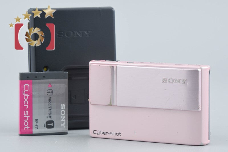 SONY Cyber-shot DSC-T10 Pink 7.2 MP Digital Camera [Japanese Language Only]