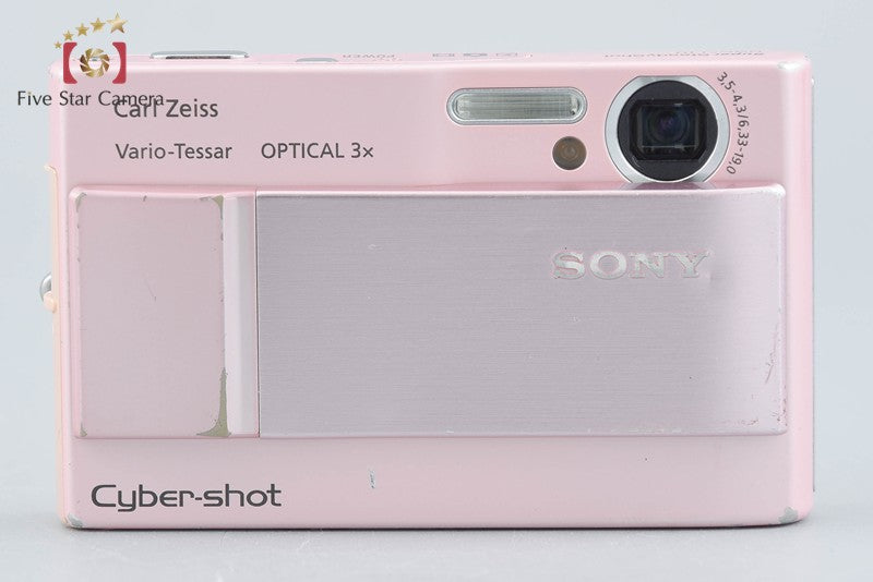 SONY Cyber-shot DSC-T10 Pink 7.2 MP Digital Camera [Japanese Language Only]