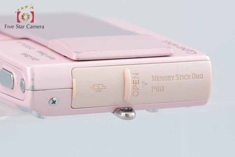 SONY Cyber-shot DSC-T10 Pink 7.2 MP Digital Camera [Japanese Language Only]