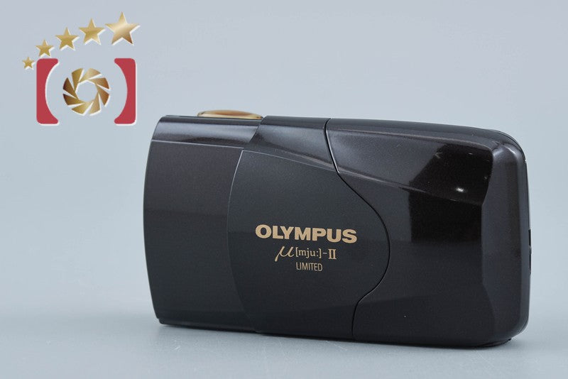 Olympus μ[mju:]-II LIMITED 35mm Point & Shoot Film Camera