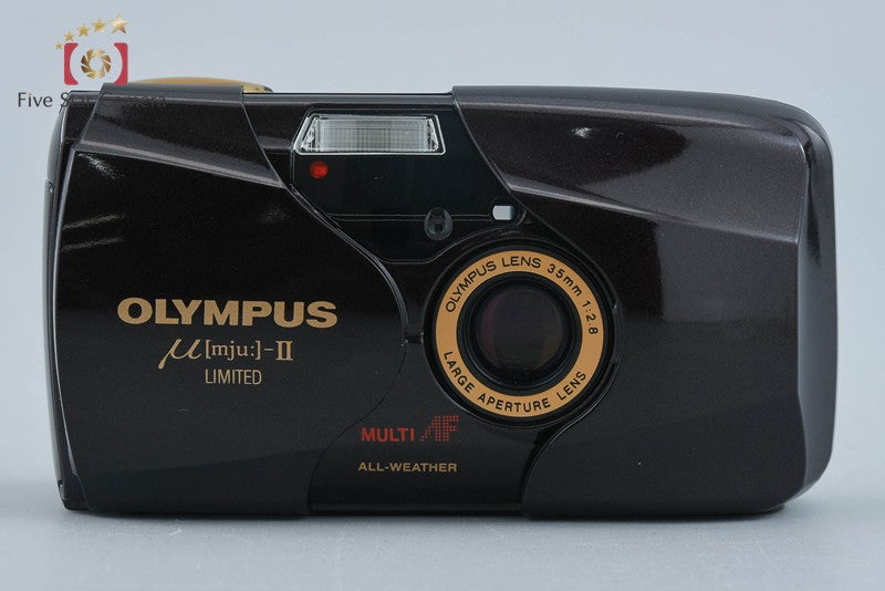 Olympus μ[mju:]-II LIMITED 35mm Point & Shoot Film Camera