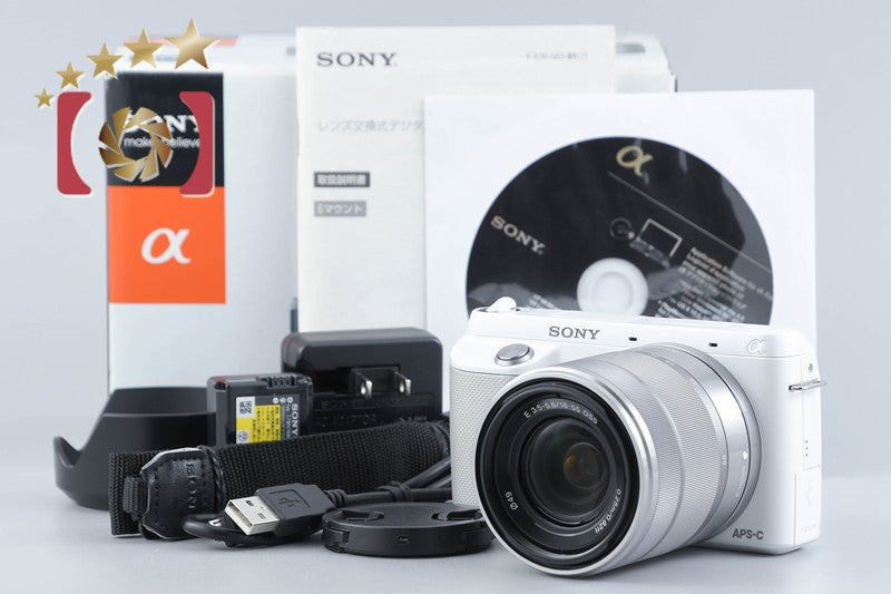 Sony α NEX-F3 16.1 MP Mirrorless Camera 18-55 Lens [Japanese Language Only]