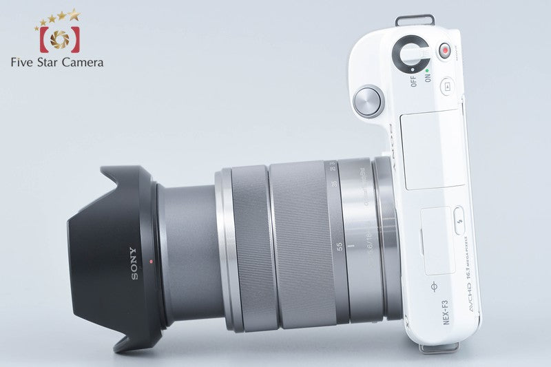 Sony α NEX-F3 16.1 MP Mirrorless Camera 18-55 Lens [Japanese Language Only]