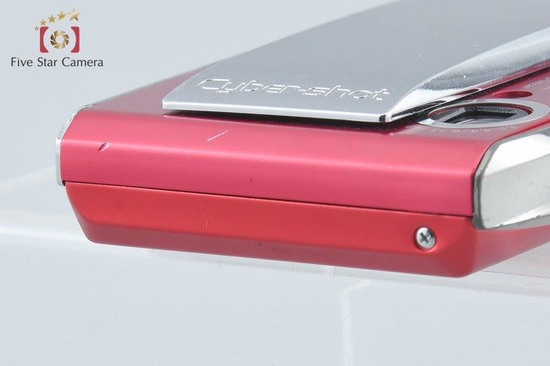 Sony Cyber-Shot DSC-T5 Red 5.1 MP Digital Camera [Japanese Language Only]