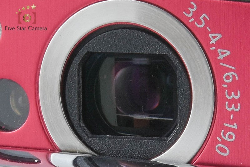 Sony Cyber-Shot DSC-T5 Red 5.1 MP Digital Camera [Japanese Language Only]