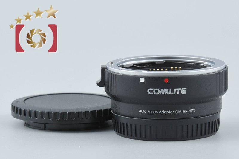 Commlite CM-EF-NEX Auto Focus Adapter Canon EF Lens to Sony E Mount Camera